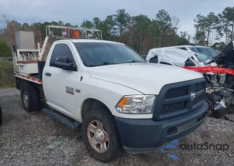 2017 Ram 2500 Tradesman 4X2 8' Box из США, поврежденный, VIN 3C7WR4AJ0HG647281